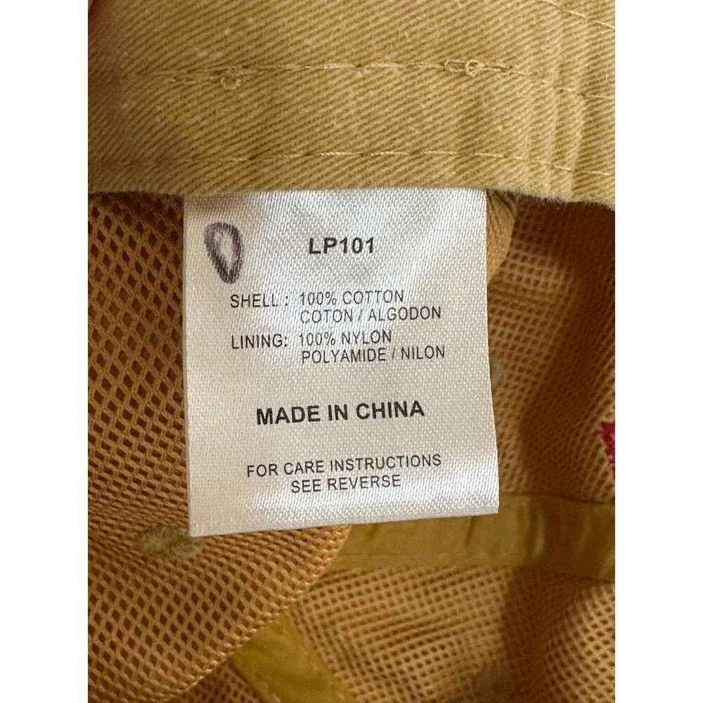 Murray’s Big Cheese Adams Upscale Cotton Dad Golf Hat Baseball Cap Leather Strap - Picture 11 of 12